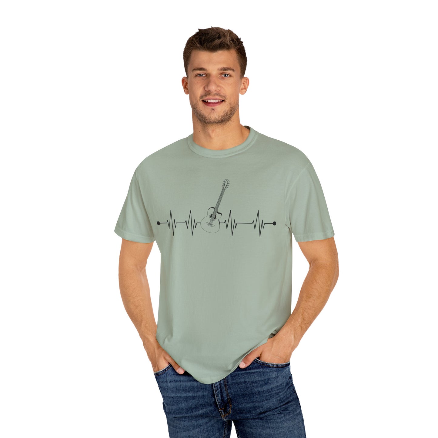Guitar Heartbeat T-Shirt - 16 colors