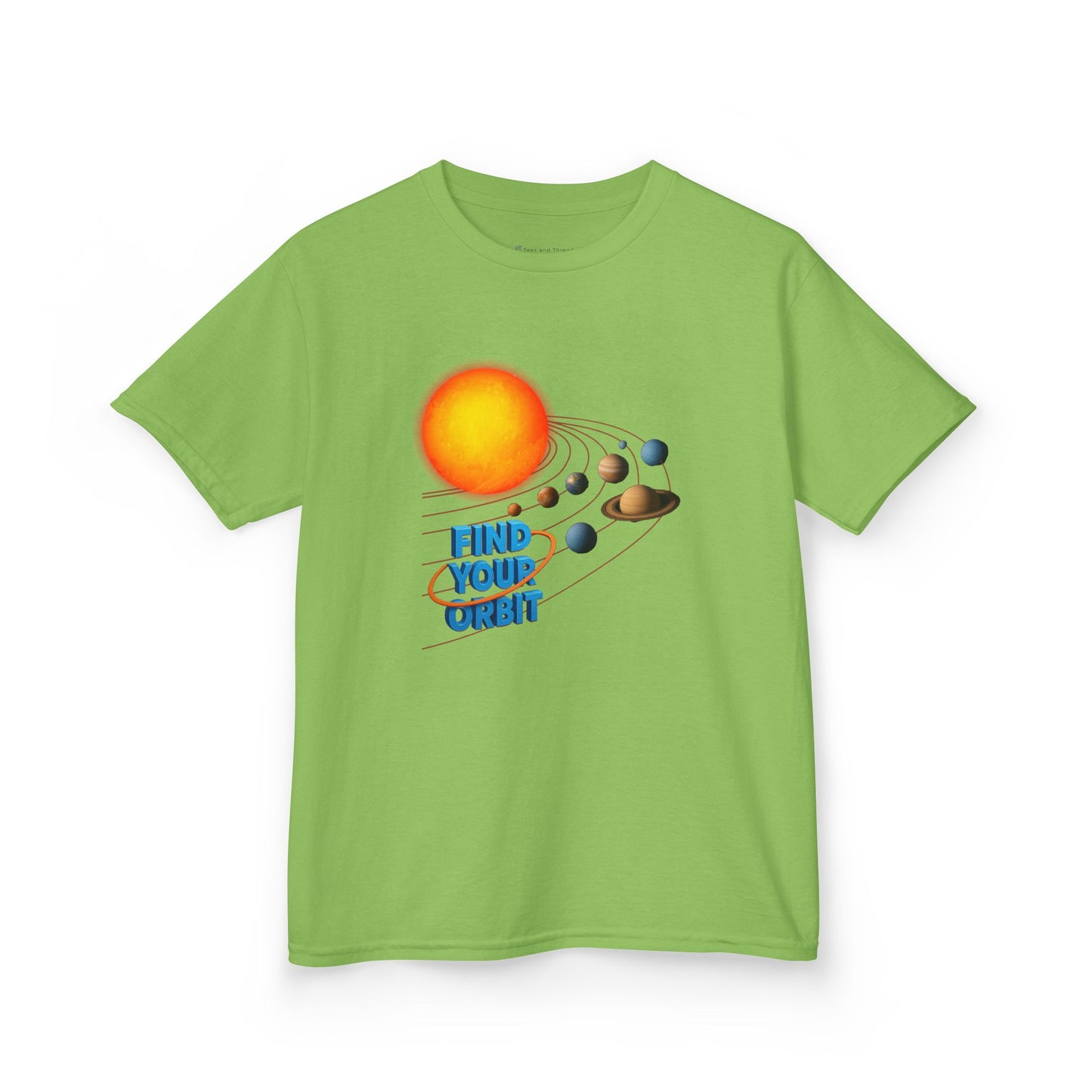 Kids' Find Your Orbit Planets T-shirt - 13 colors