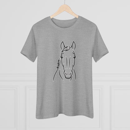 Women's Filly Friend Semi-Relaxed Horse T-Shirt - 8 colors