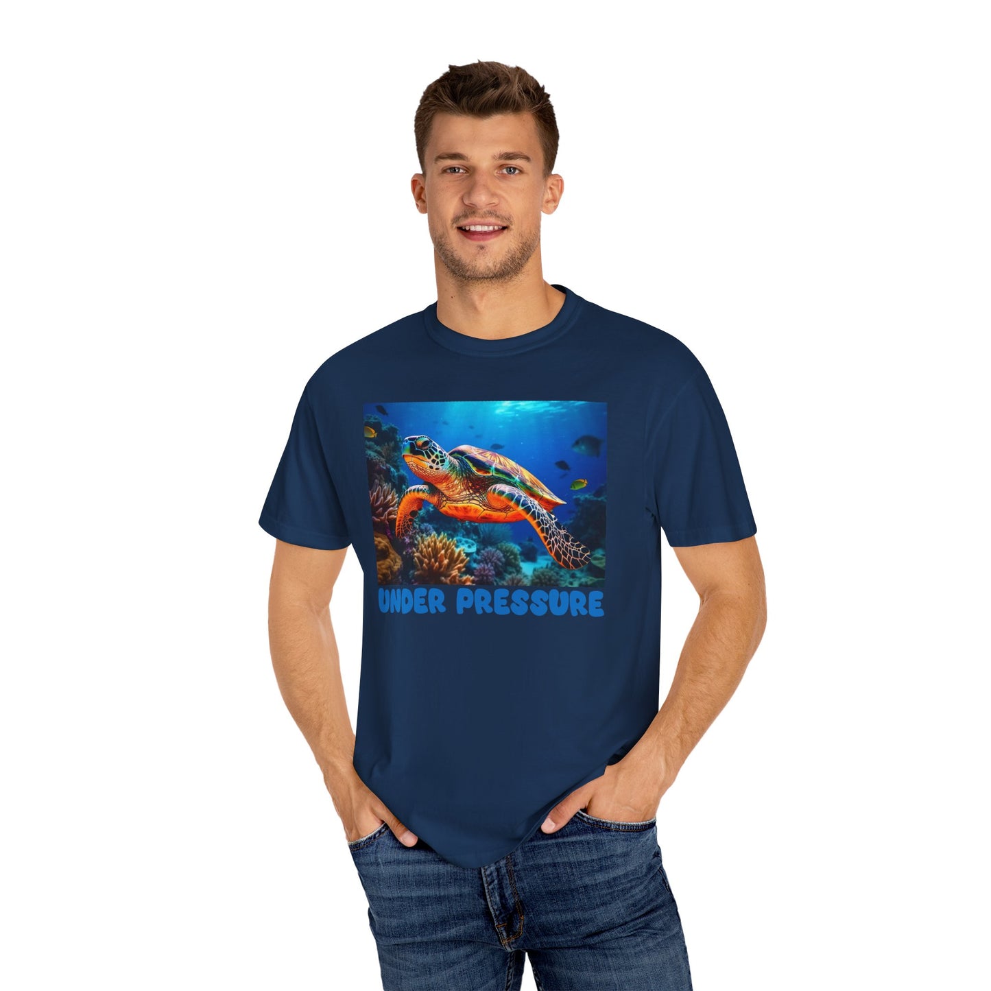 Under Pressure Sea Turtle T-Shirt - 16 colors