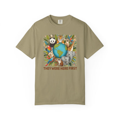 They Were Here First Animal T-shirt - 15 colors