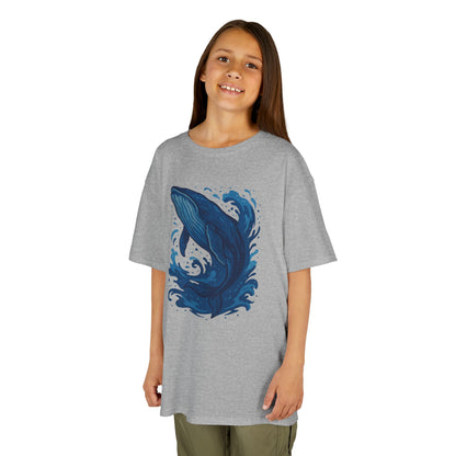 Kids' Soaring Whale T-shirt - 10 colors