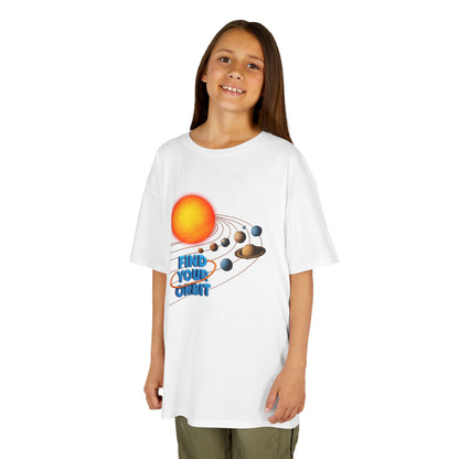 Kids' Find Your Orbit Planets T-shirt - 13 colors