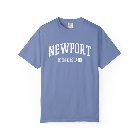 Newport Rhode Island Classic Block T-shirt - 15 colors