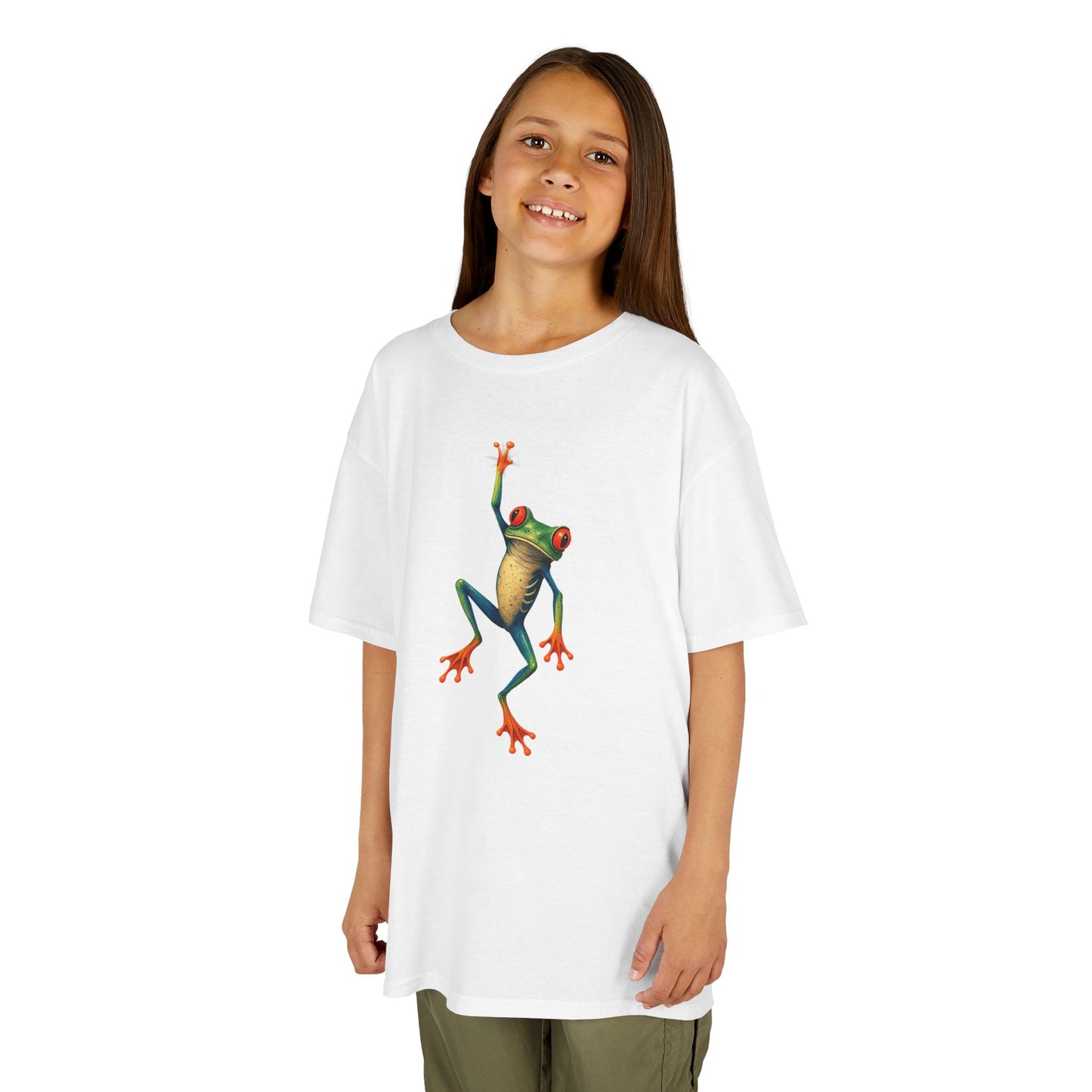 Kids' Hang On Froggy T-shirt - 14 colors
