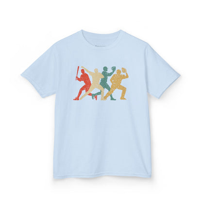 Kids' Baseball Shadows T-Shirt - 13 colors
