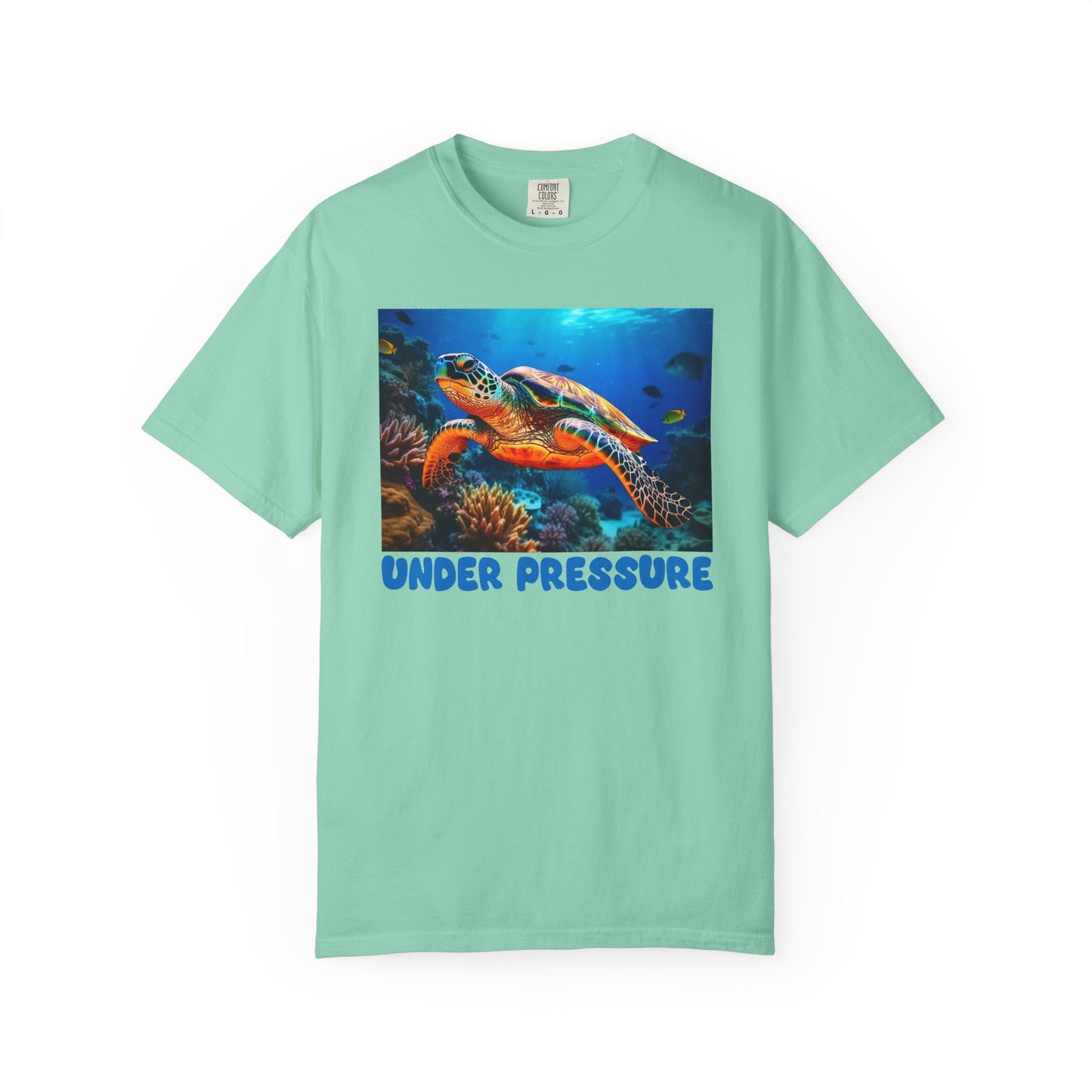Under Pressure Sea Turtle T-Shirt - 16 colors