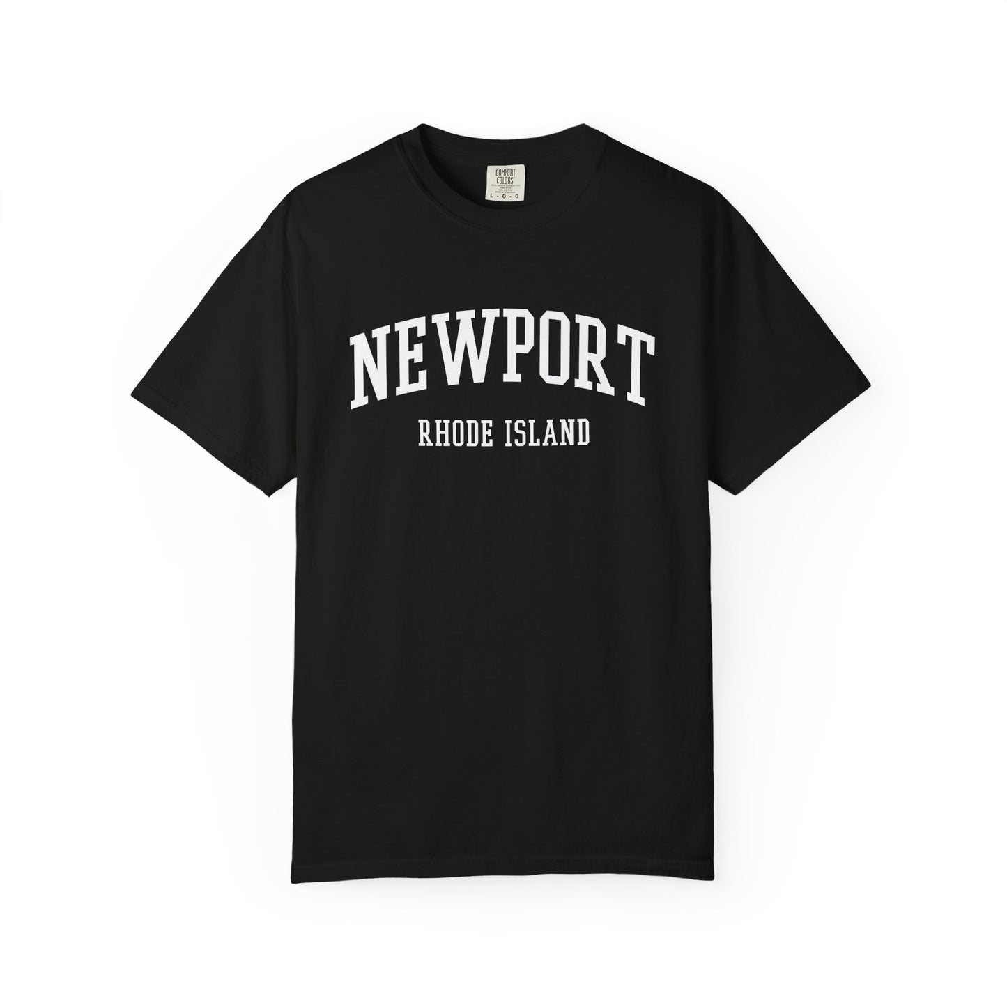Newport Rhode Island Classic Block T-shirt - 15 colors