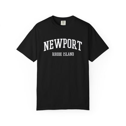Newport Rhode Island Classic Block T-shirt - 15 colors