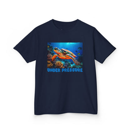 Kids' Under Pressure Sea Turtle T-shirt - 15 colors