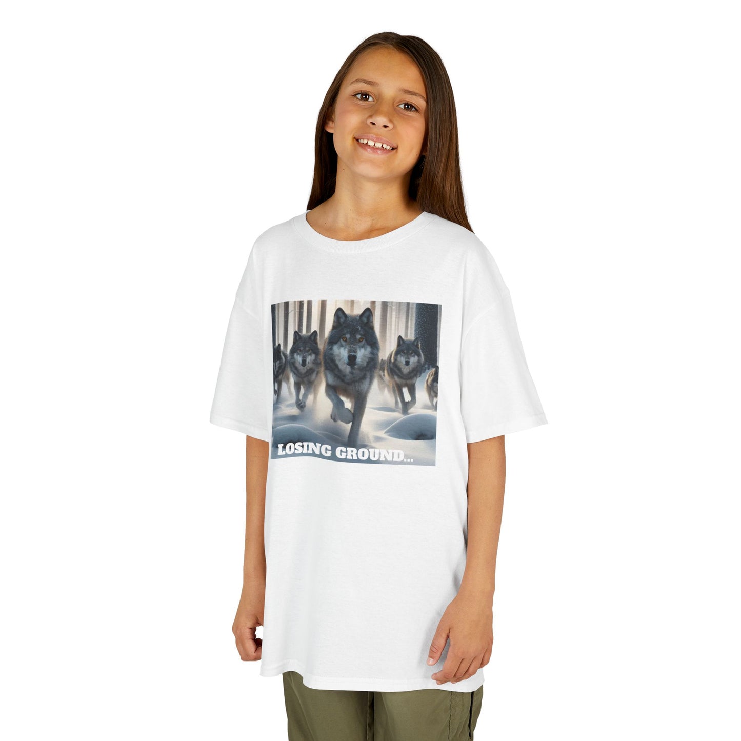 Kids' Losing Ground Wolf Pack T-Shirt - 9 colors