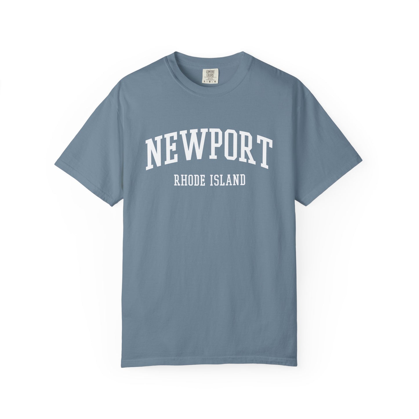 Newport Rhode Island Classic Block T-shirt - 15 colors
