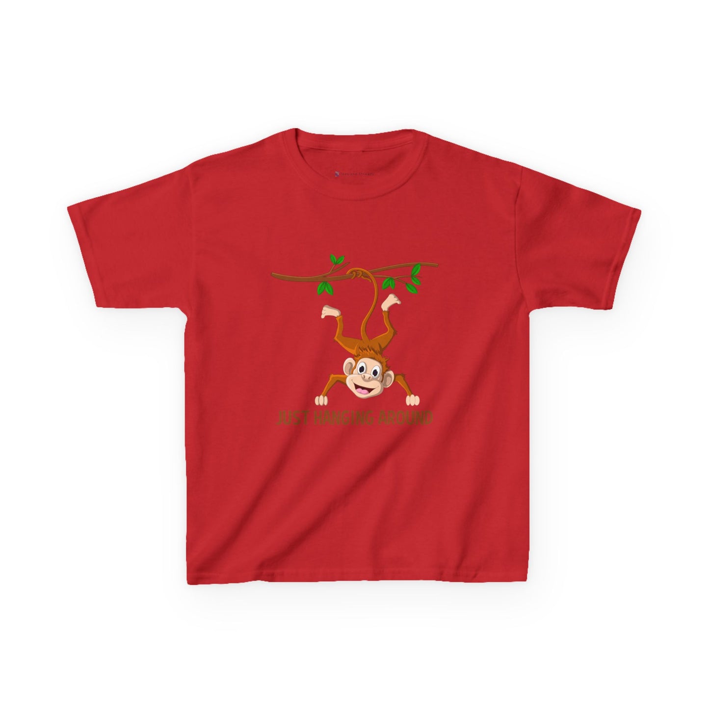 Kids' Just Hanging Around Monkey T-Shirt - 18 colors