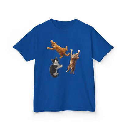 Kids' Clinging Kittens T-Shirt - 14 colors
