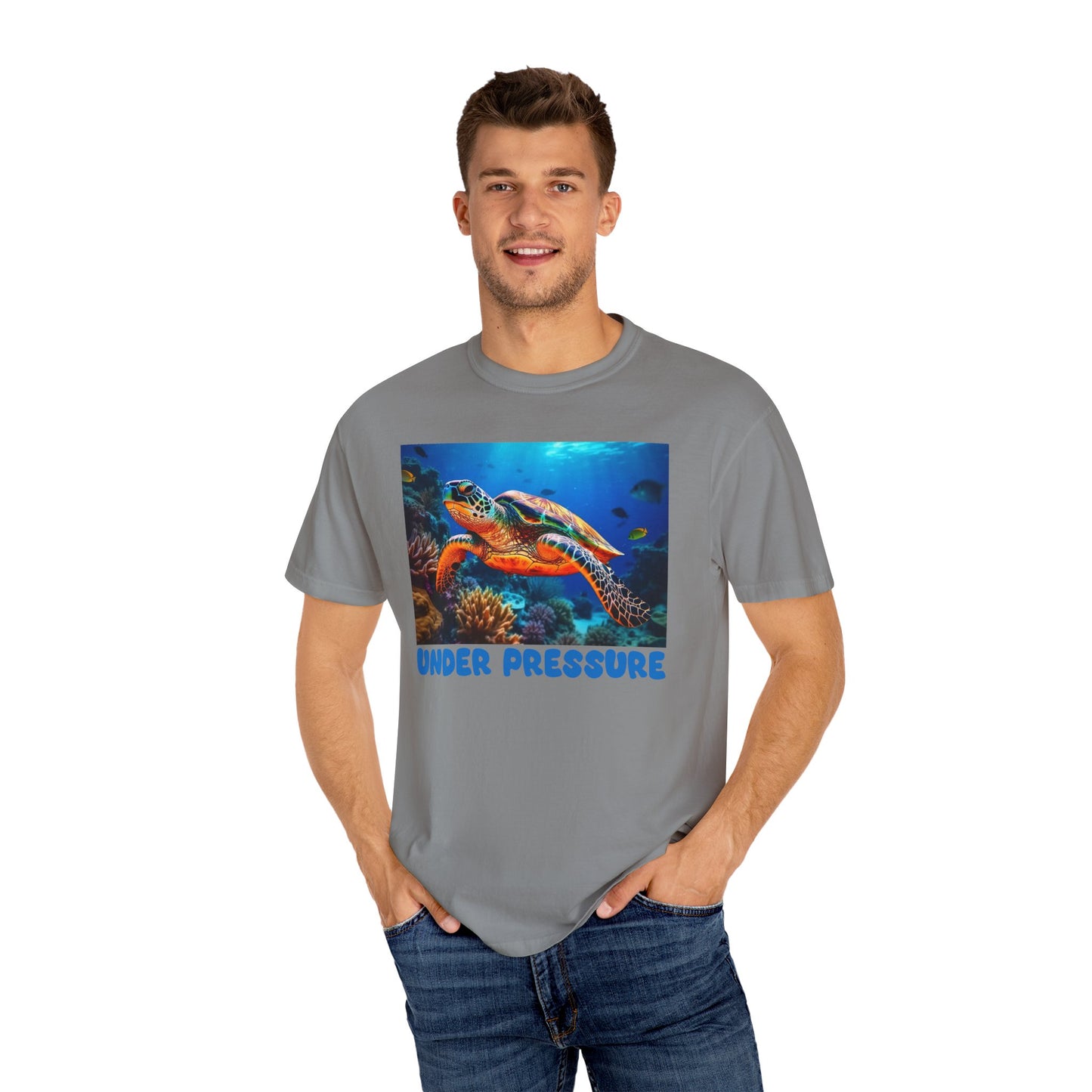 Under Pressure Sea Turtle T-Shirt - 16 colors
