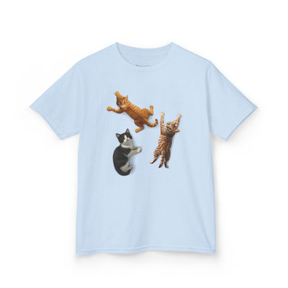 Kids' Clinging Kittens T-Shirt - 14 colors