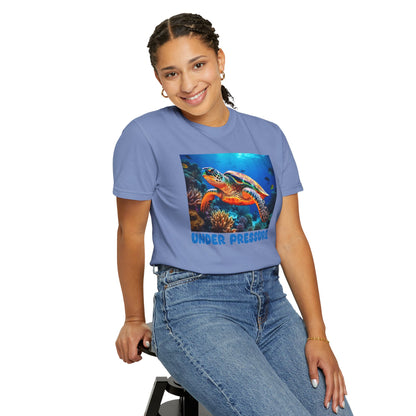 Under Pressure Sea Turtle T-Shirt - 16 colors