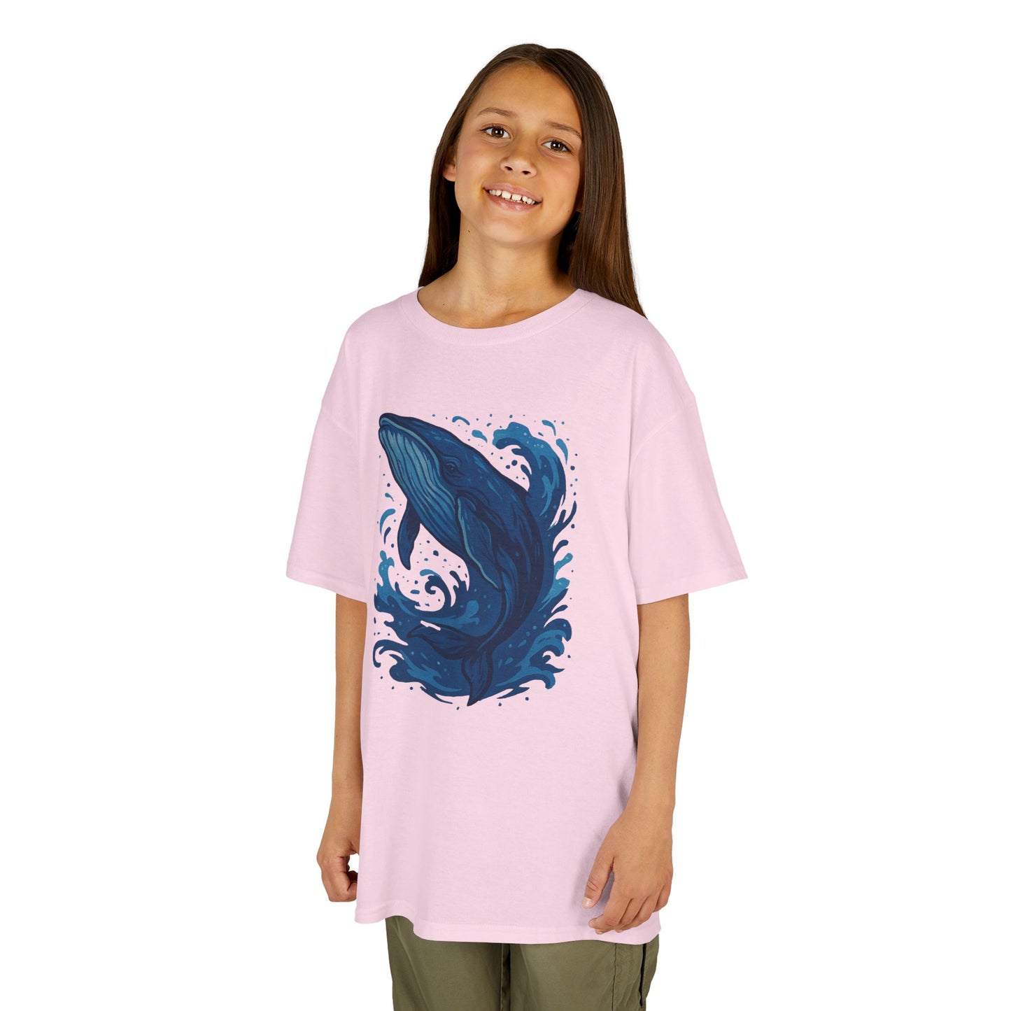 Kids' Soaring Whale T-shirt - 10 colors