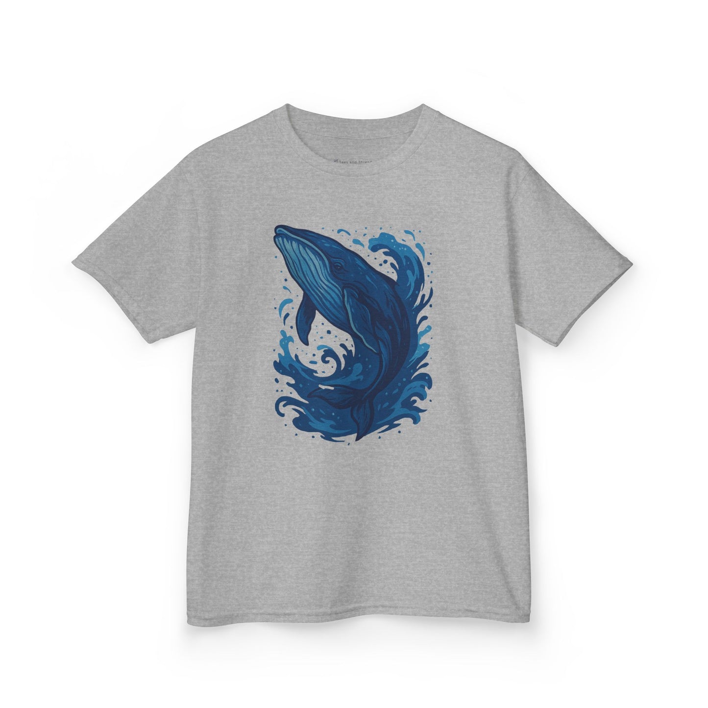 Kids' Soaring Whale T-shirt - 10 colors