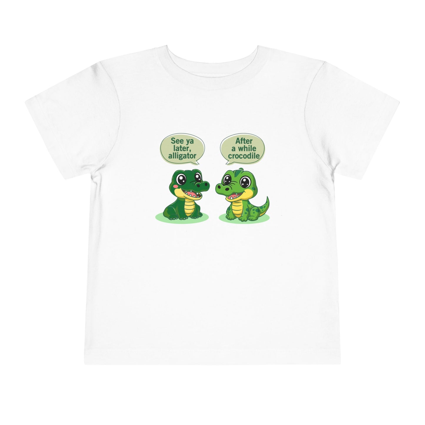 See You Later Alligator Cute Toddler Tee - 11 colors