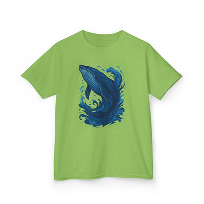 Kids' Soaring Whale T-shirt - 10 colors