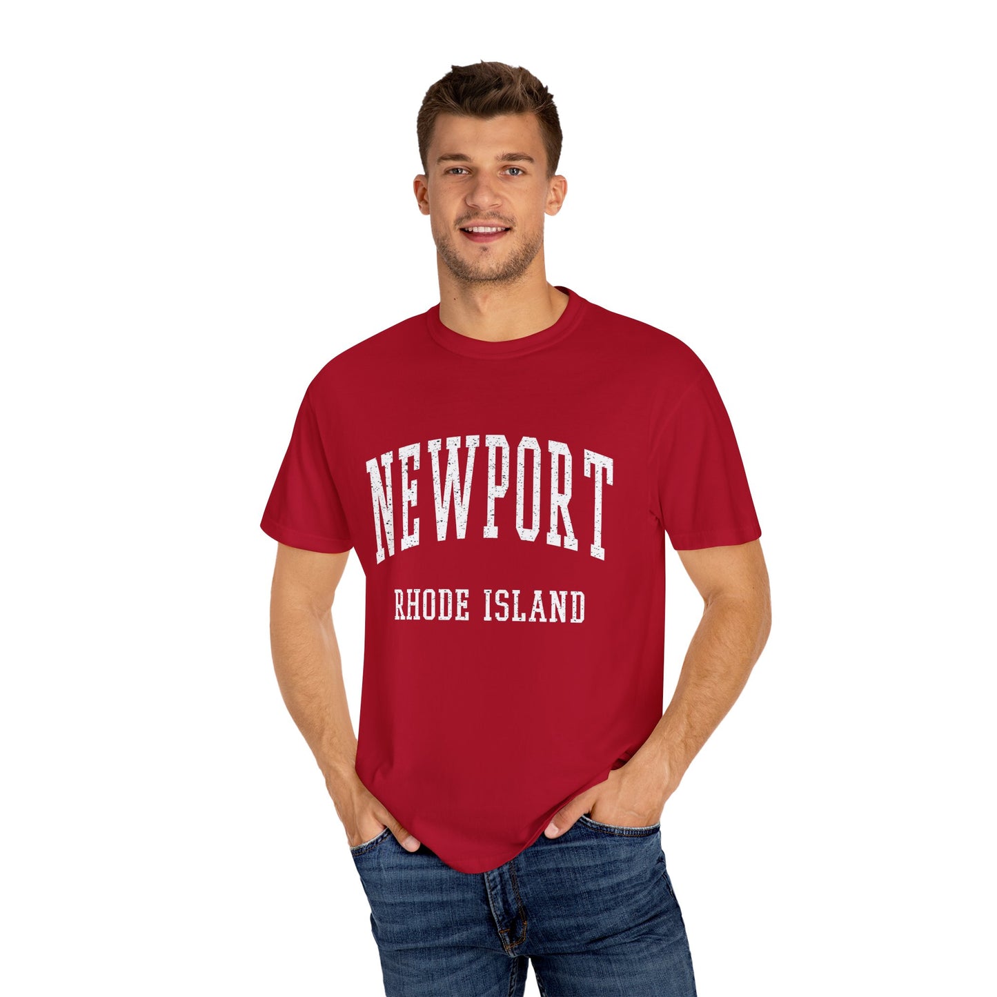 Newport Rhode Island Classic Block T-shirt