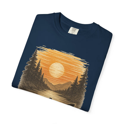 Sunset Kayak Unisex T-Shirt - 11 colors