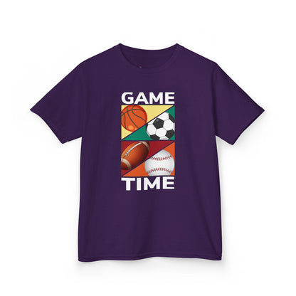 Kids' Sports Game Time T-Shirt - 16 colors