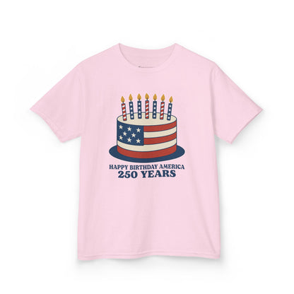 Kids' USA Birthday Cake T-shirt - 6 colors