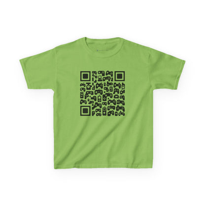 Kids' Gaming QR Code T-shirt - 7 colors