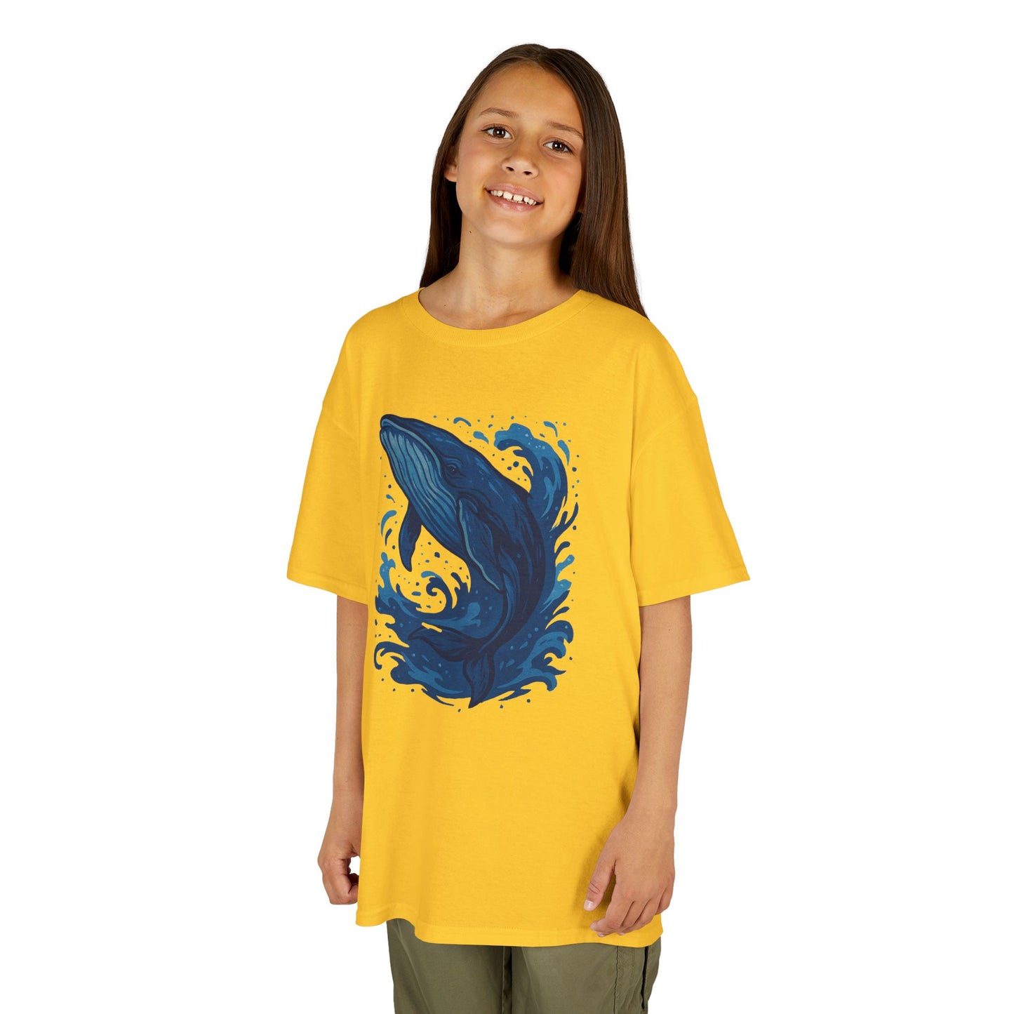 Kids' Soaring Whale T-shirt - 10 colors