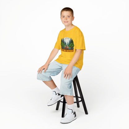 Kids' Leave Only Footprints Forest T-Shirt - 18 colors