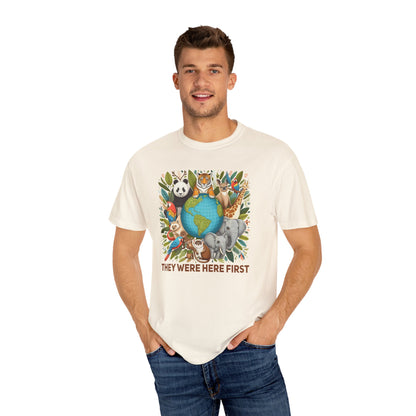 They Were Here First Animal T-shirt - 15 colors