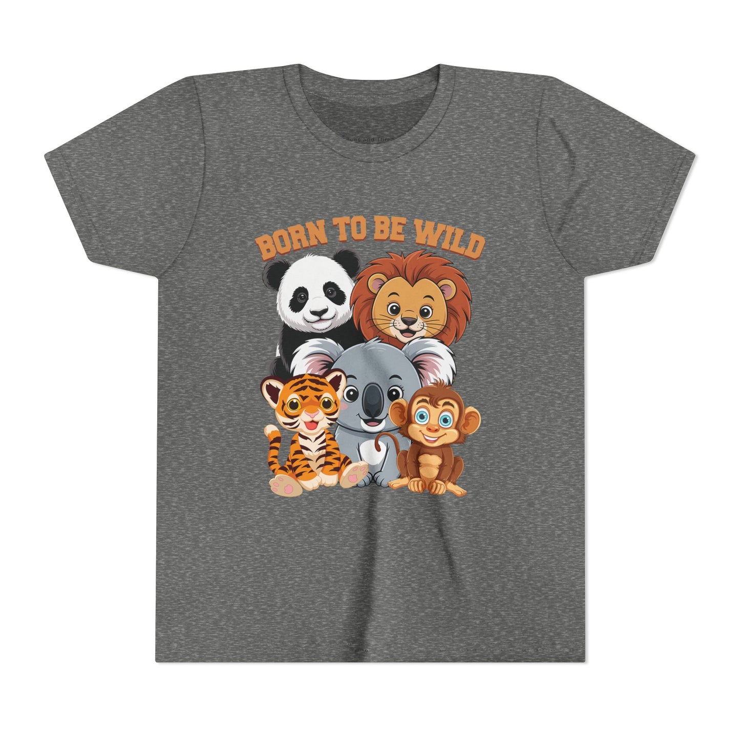 Born to Be Wild Animal Friends Kids T-Shirt