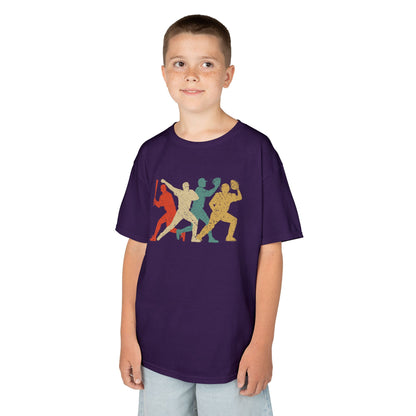 Kids' Baseball Shadows T-Shirt - 13 colors