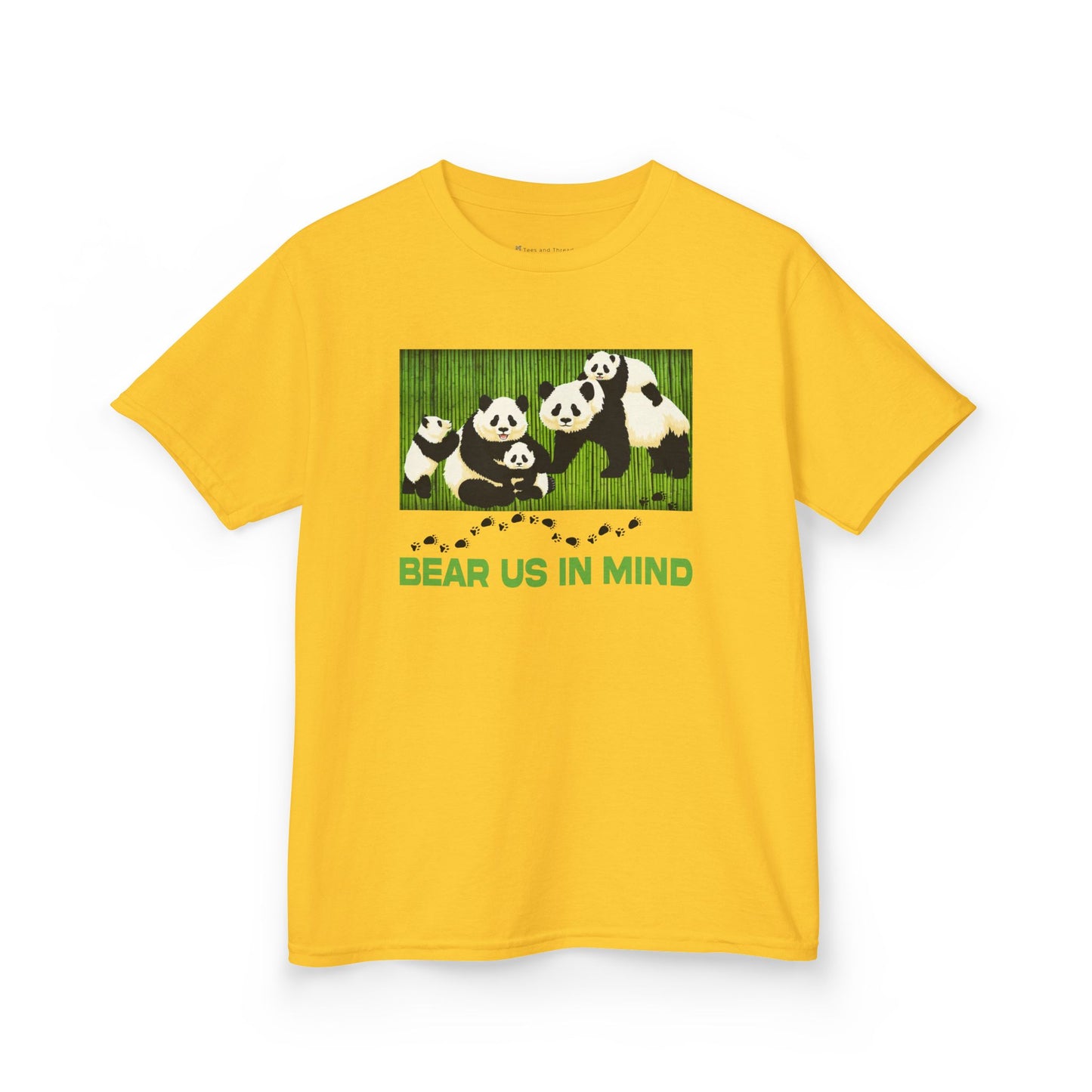 Kids' Bear Us In Mind Panda T-Shirt - 15 colors