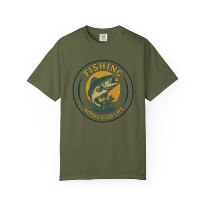 Fishing - Hooked for Life Unisex T-Shirt - 6 colors