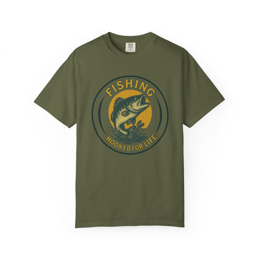 Fishing - Hooked for Life Unisex T-Shirt - 6 colors