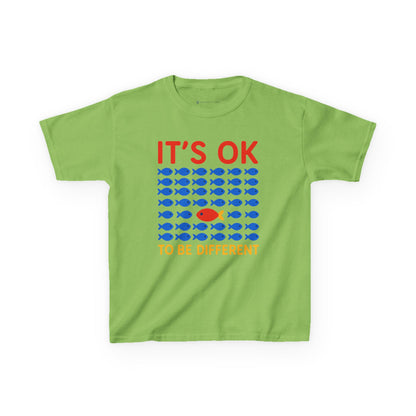 Kids' It's OK To Be Different Fishy Friends T-Shirt