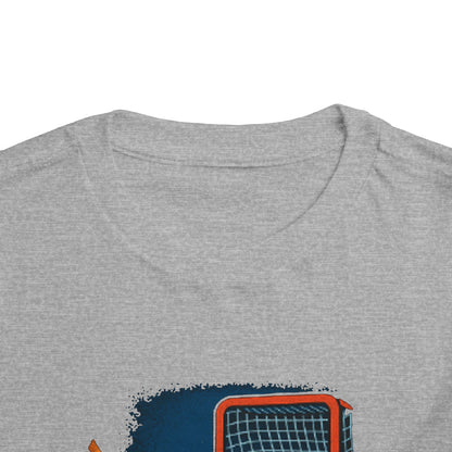 Hockey Slapshot Cute Toddler Tee - 8 colors