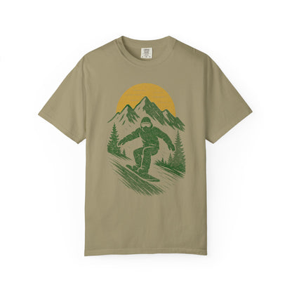 Snowboard Sundown Unisex T-Shirt - 10 colors