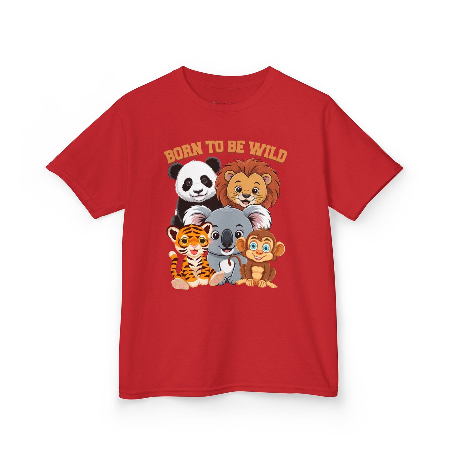 Kids' Born to Be Wild Animal Friends T-Shirt - 18 colors