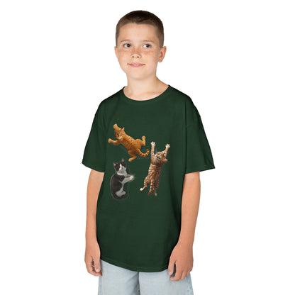 Kids' Clinging Kittens T-Shirt - 14 colors