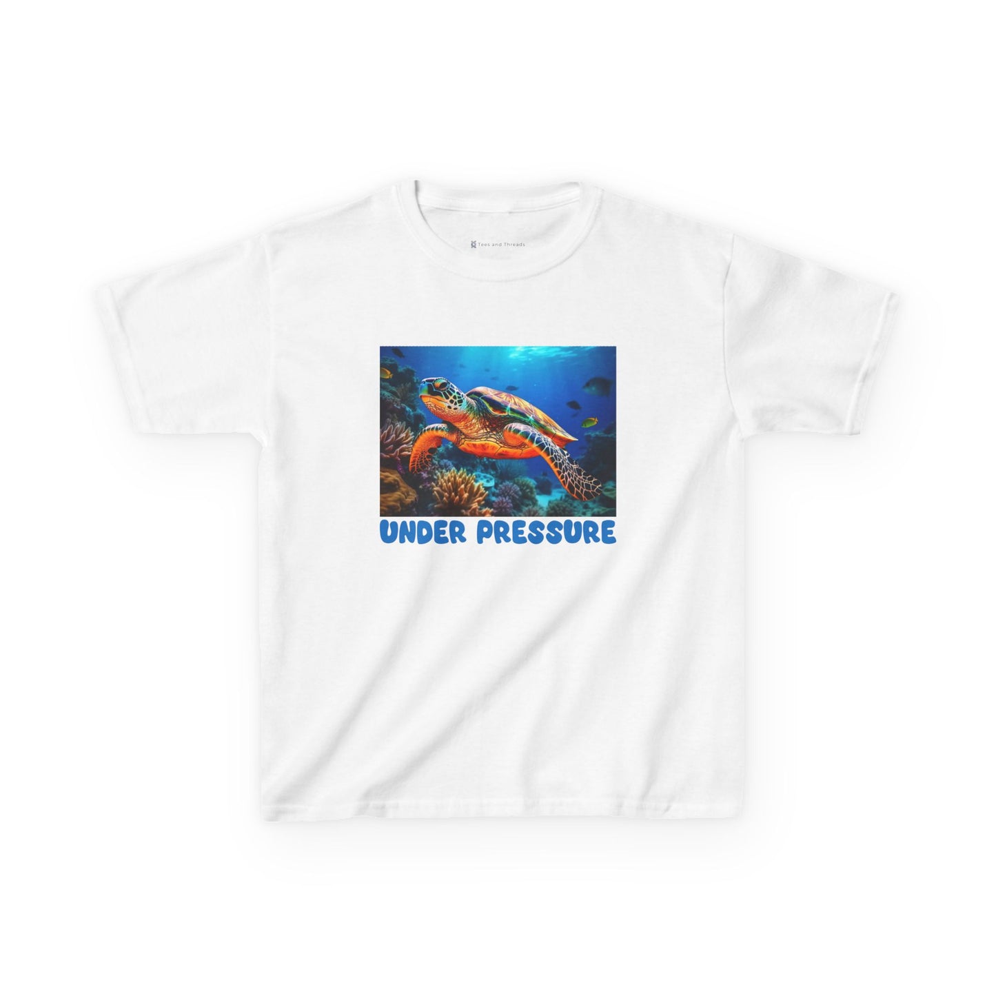 Kids' Under Pressure Sea Turtle T-shirt - 15 colors