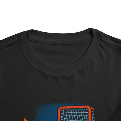 Hockey Slapshot Cute Toddler Tee - 8 colors