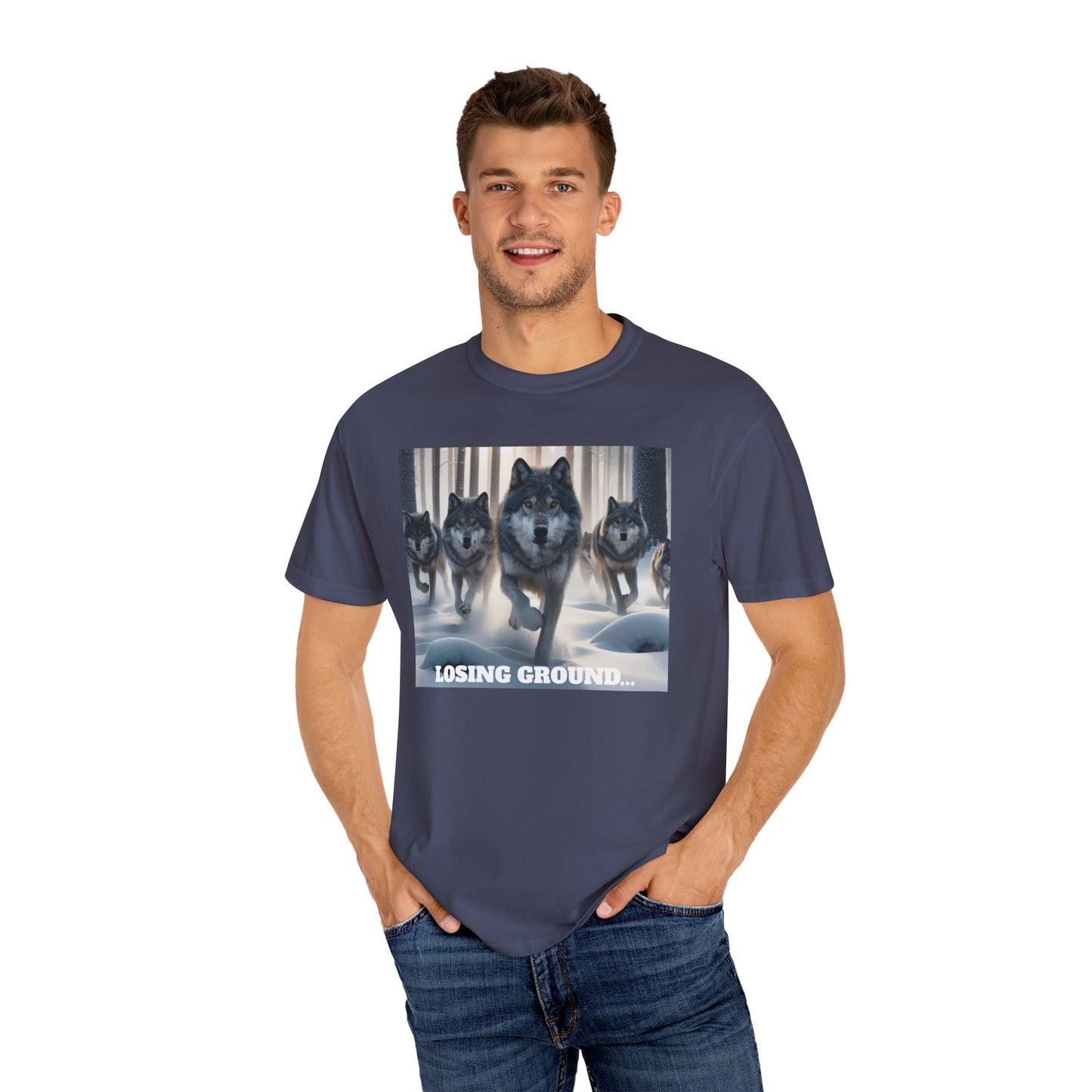 Wolf Pack Losing Ground T-Shirt - 16 colors