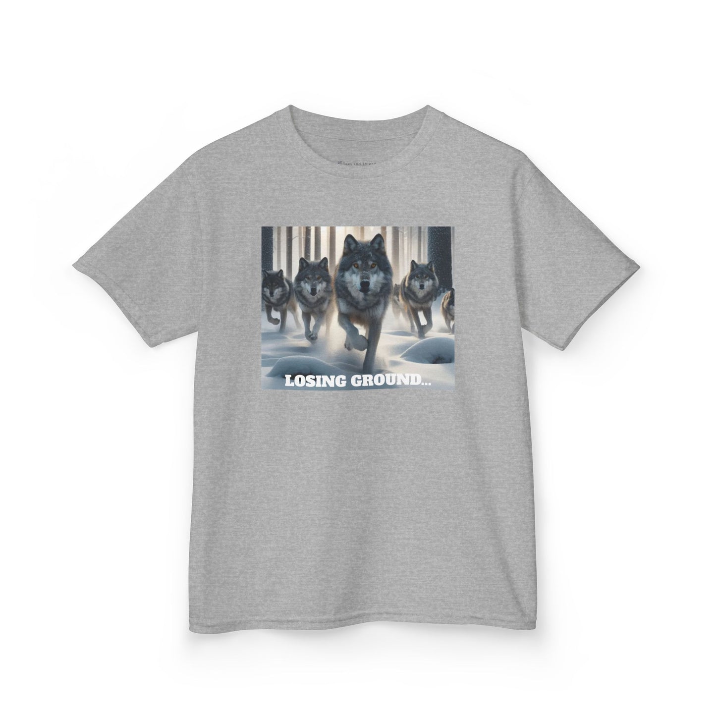 Kids' Losing Ground Wolf Pack T-Shirt - 9 colors