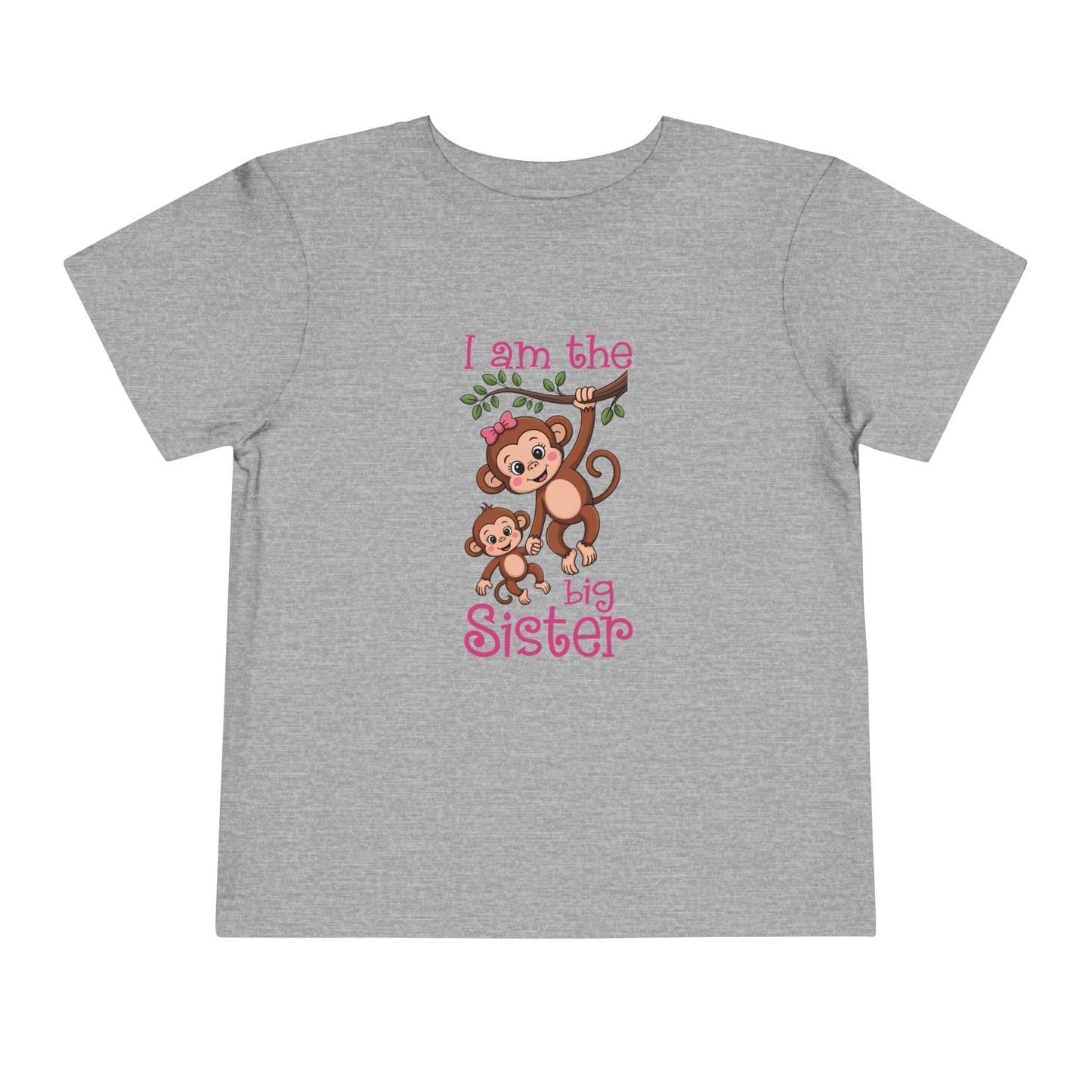 I Am The Big Sister Cute Toddler Tee - 7 colors