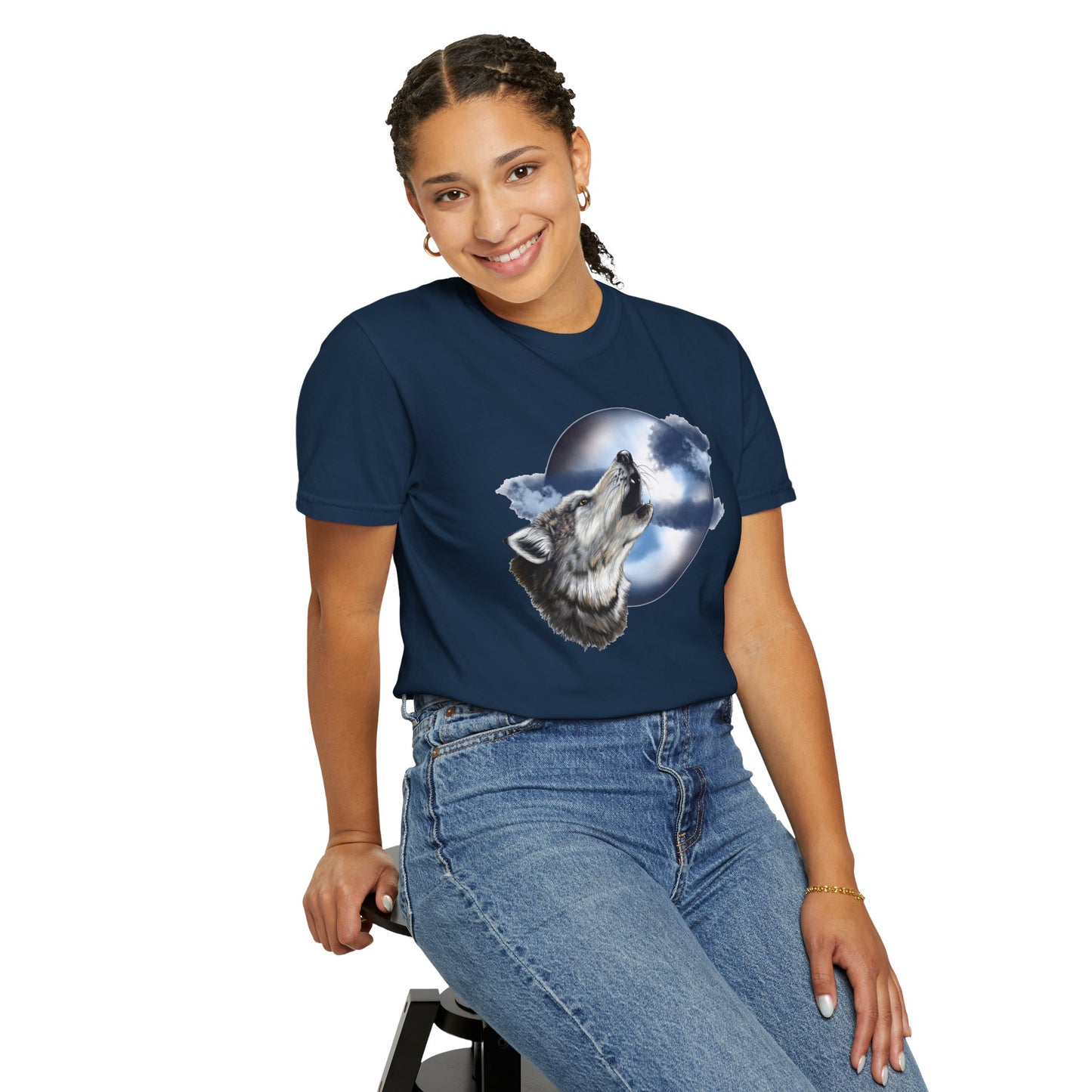 Howl at the Moon Lone Wolf T-Shirt - 13 colors