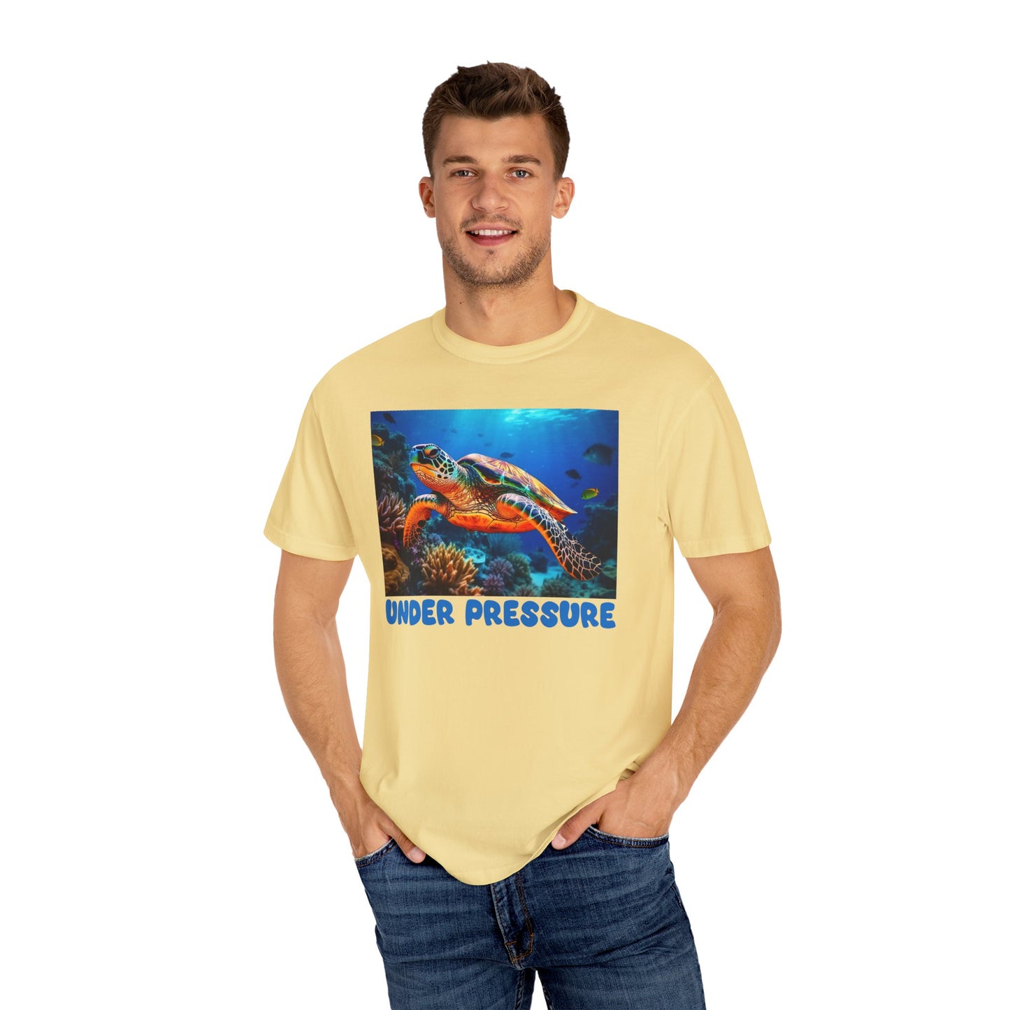 Under Pressure Sea Turtle T-Shirt - 16 colors